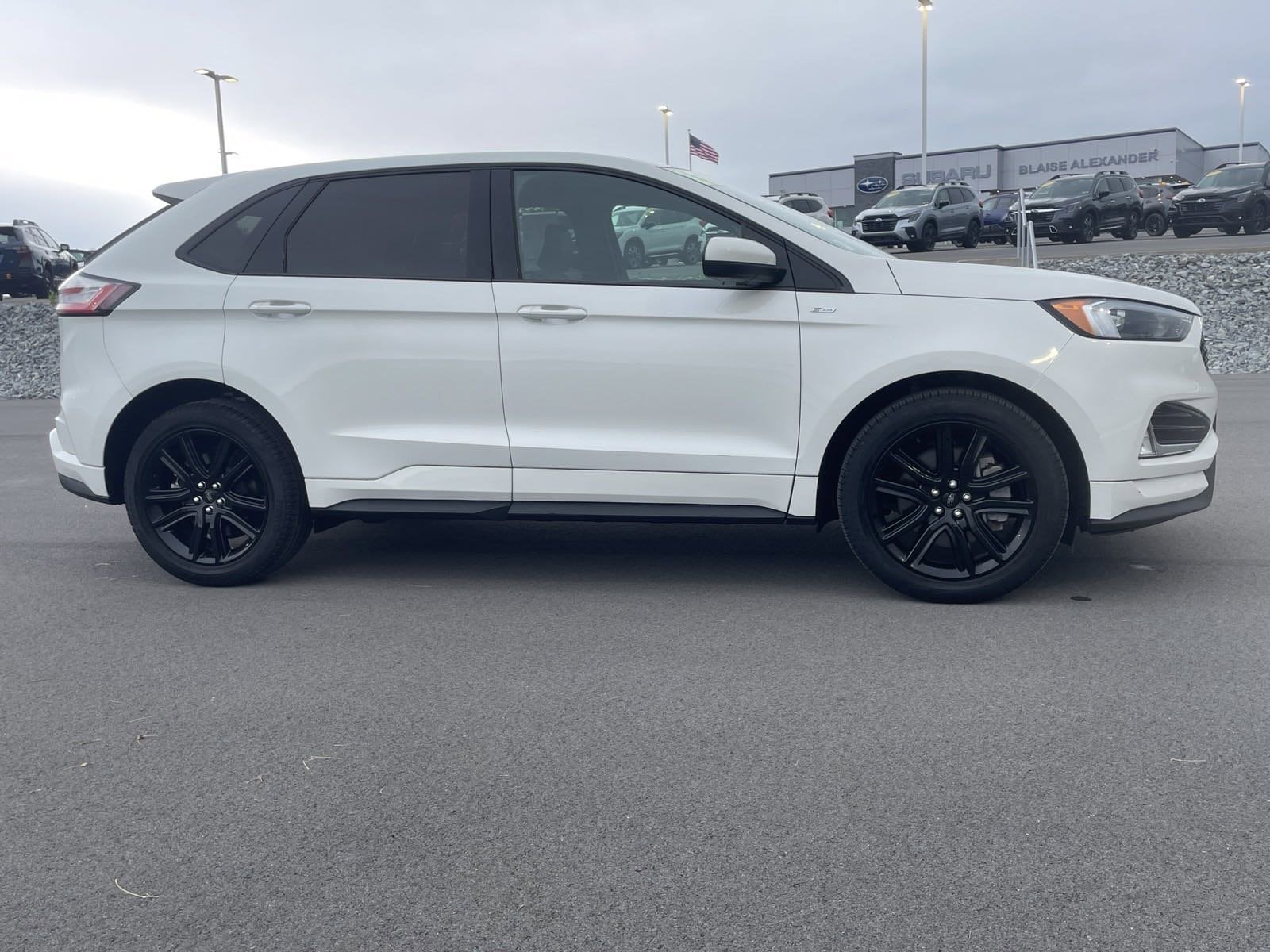 Used 2021 Ford Edge ST-Line with VIN 2FMPK4J90MBA11545 for sale in Muncy, PA