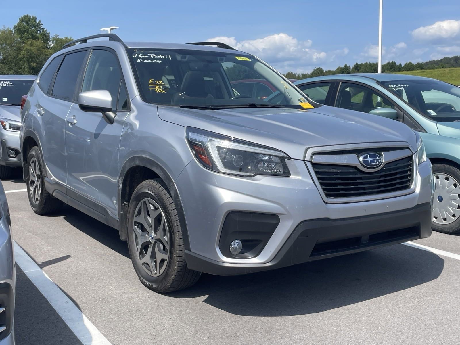 Certified 2021 Subaru Forester Premium with VIN JF2SKAJC7MH568143 for sale in Muncy, PA