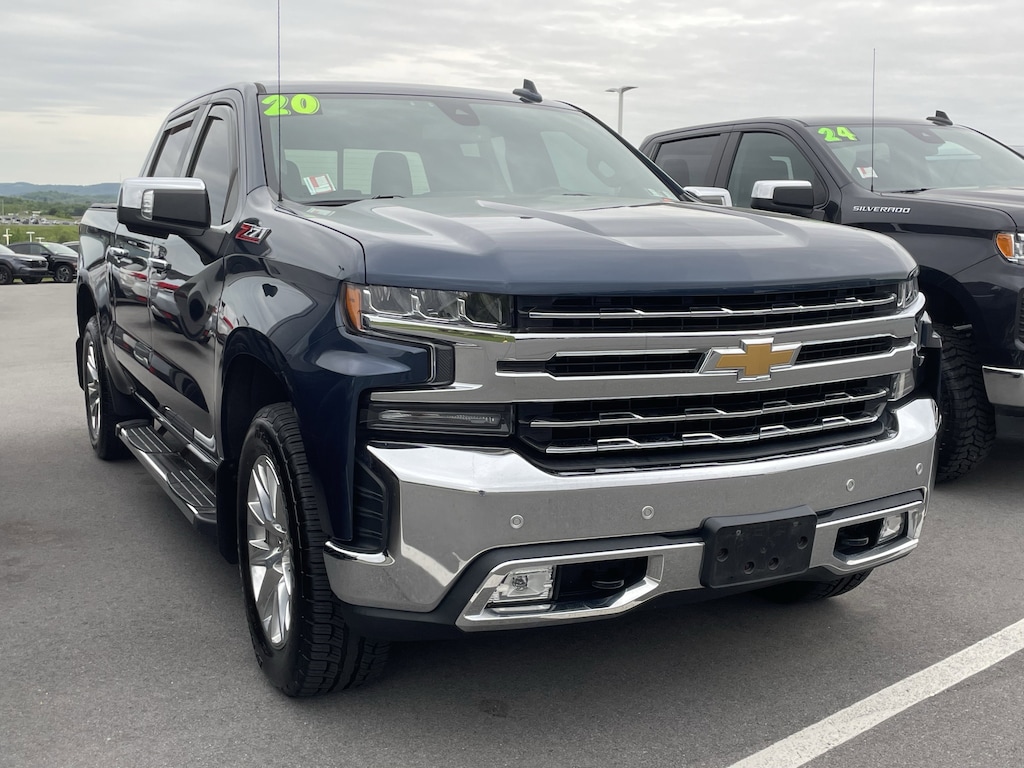 Used 2020 Chevrolet Silverado 1500 LTZ Truck Crew Cab