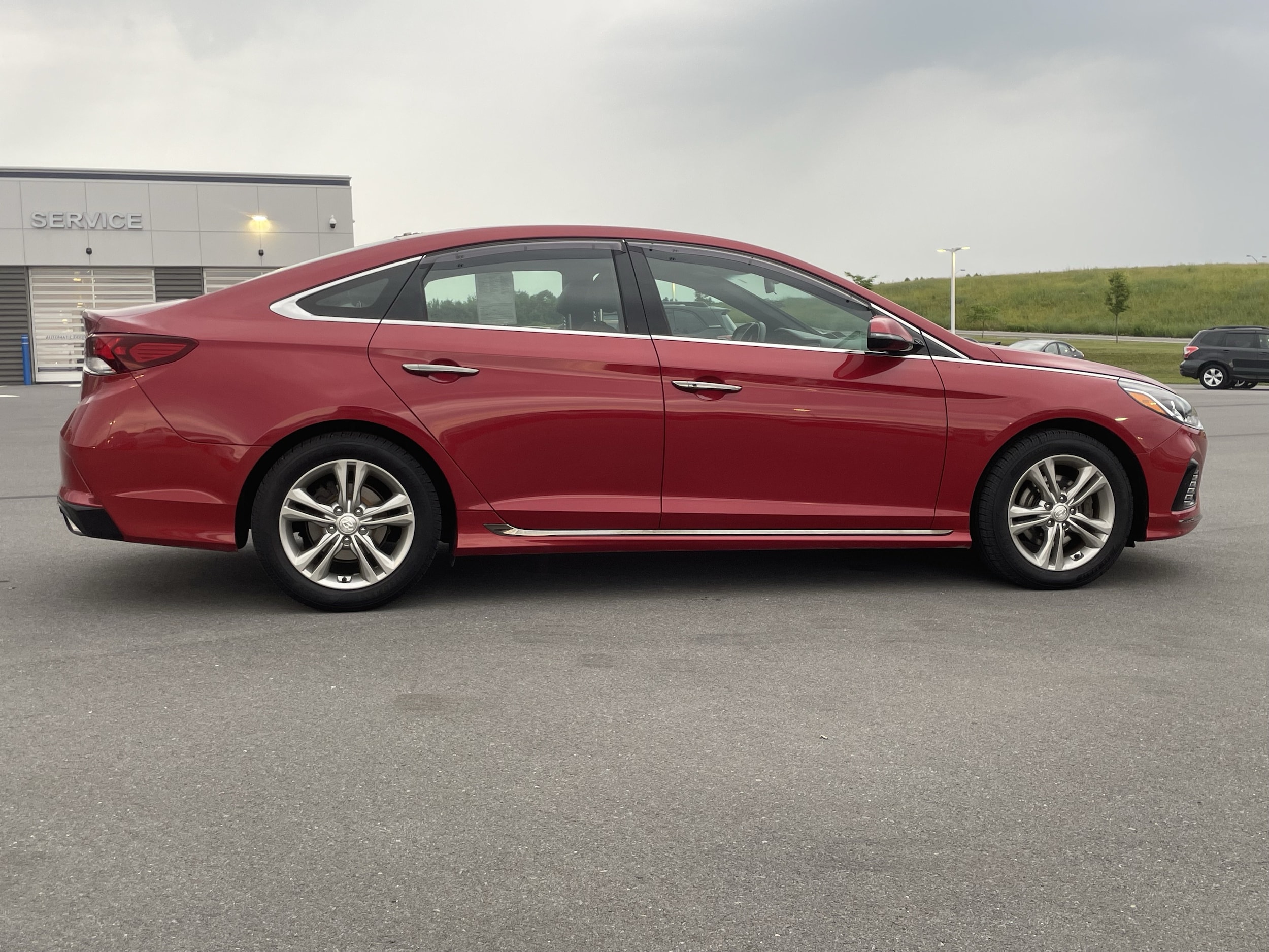 Used 2018 Hyundai Sonata Sport with VIN 5NPE34AF8JH609400 for sale in Muncy, PA