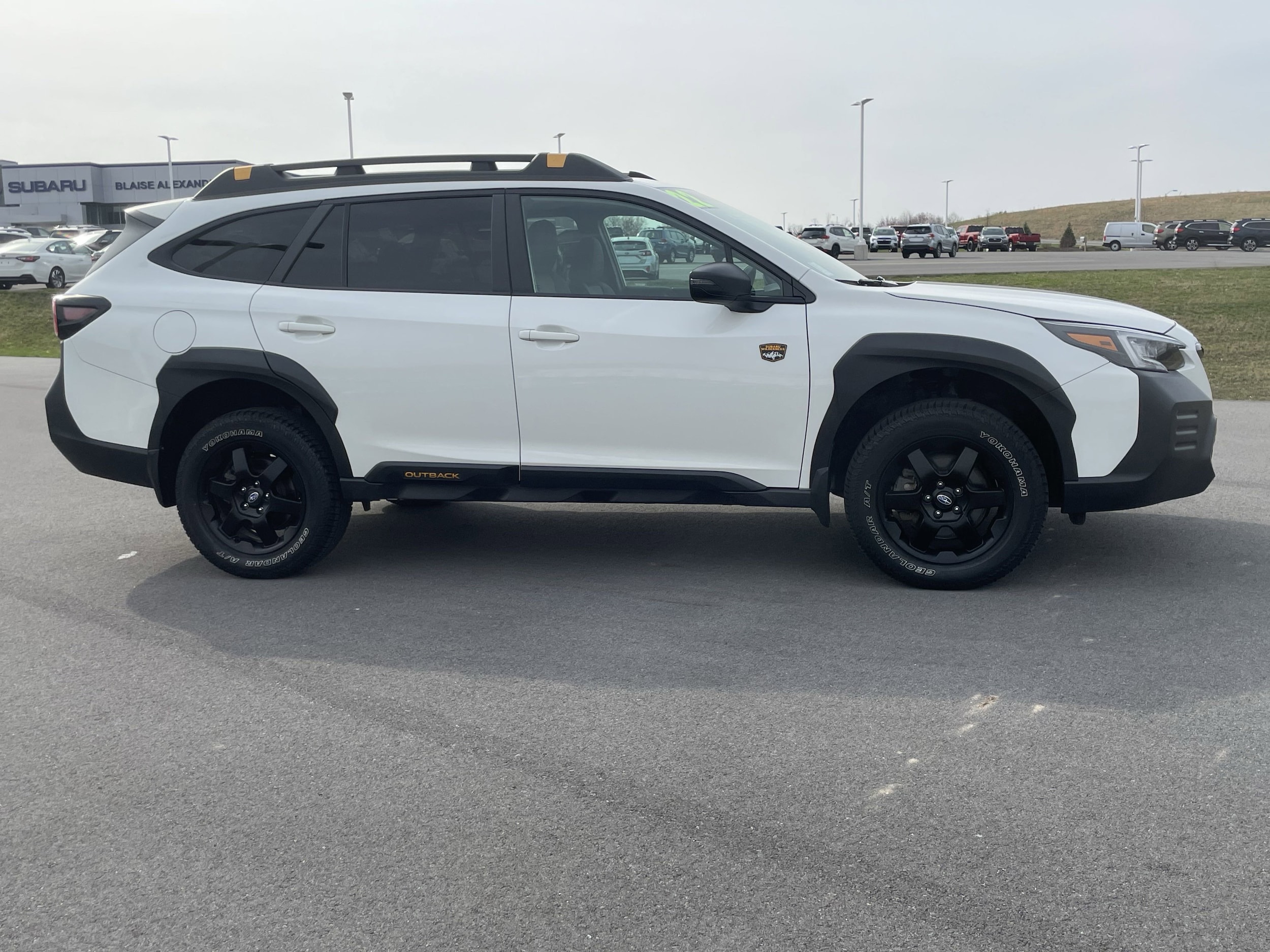 Certified 2022 Subaru Outback Wilderness with VIN 4S4BTGUD1N3118680 for sale in Muncy, PA