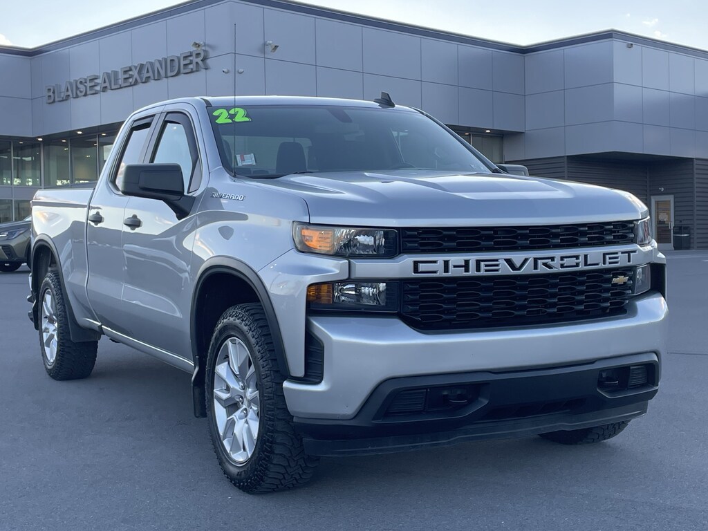 Used 2022 Chevrolet Silverado 1500 LTD Custom Truck Double Cab