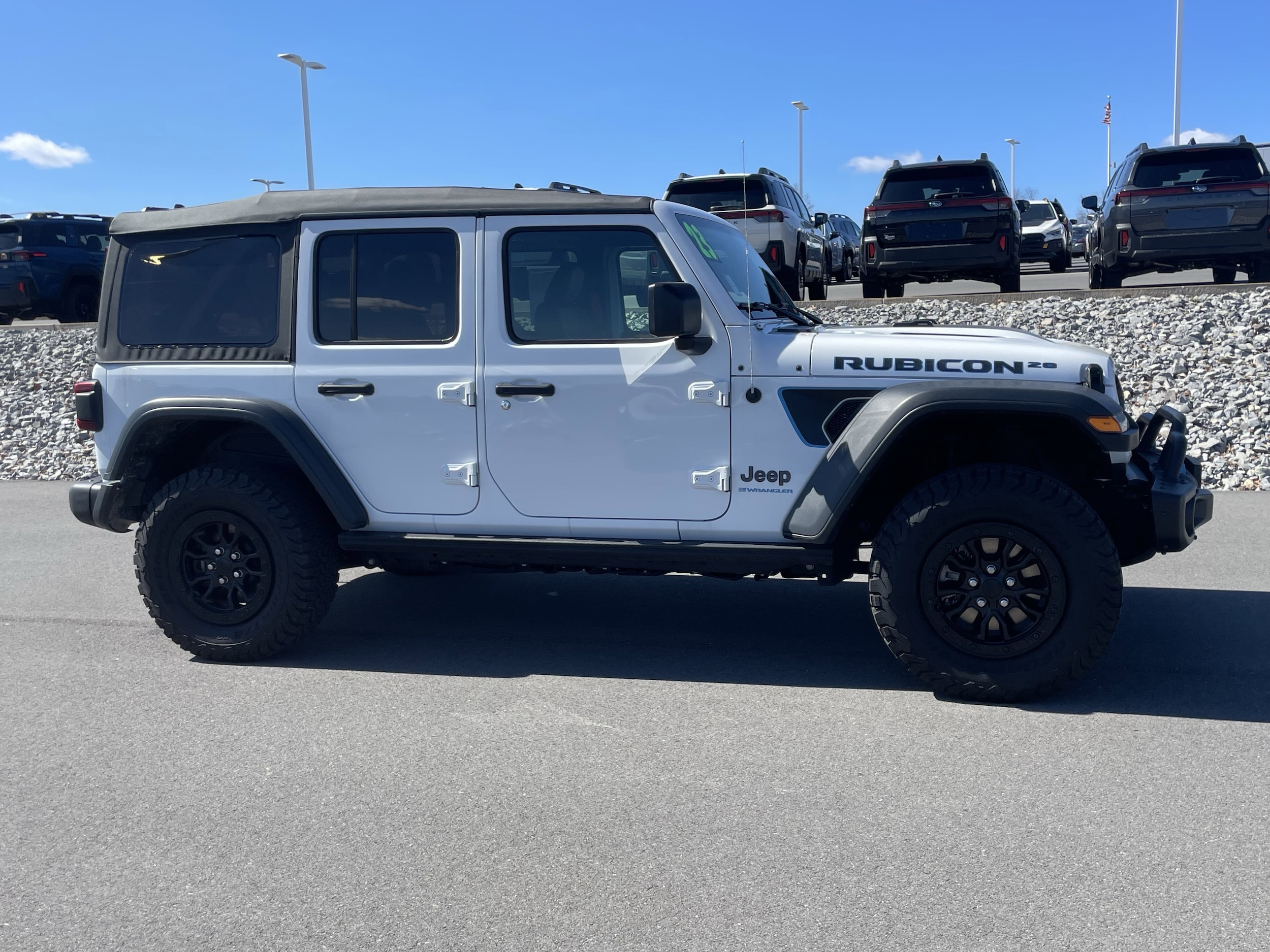 Used 2023 Jeep Wrangler 4xe Rubicon 4XE 20th Anniversary with VIN 1C4JJXR60PW700688 for sale in Muncy, PA