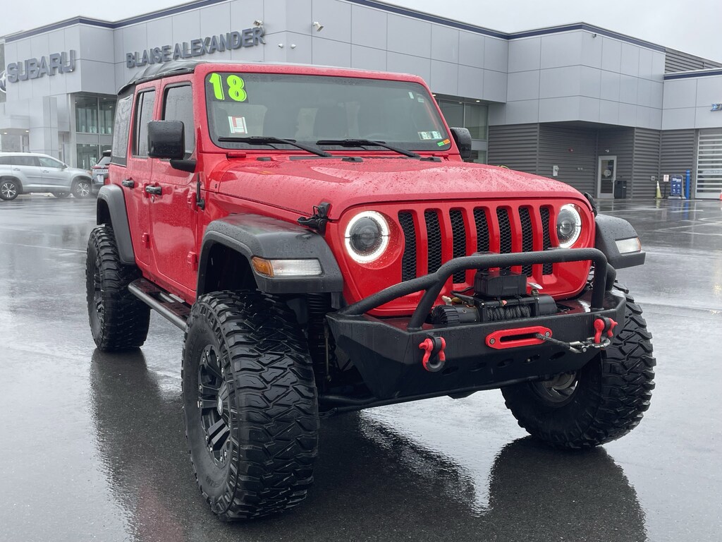 Used 2018 Jeep Wrangler Unlimited Unlimited Sport 4x4 SUV