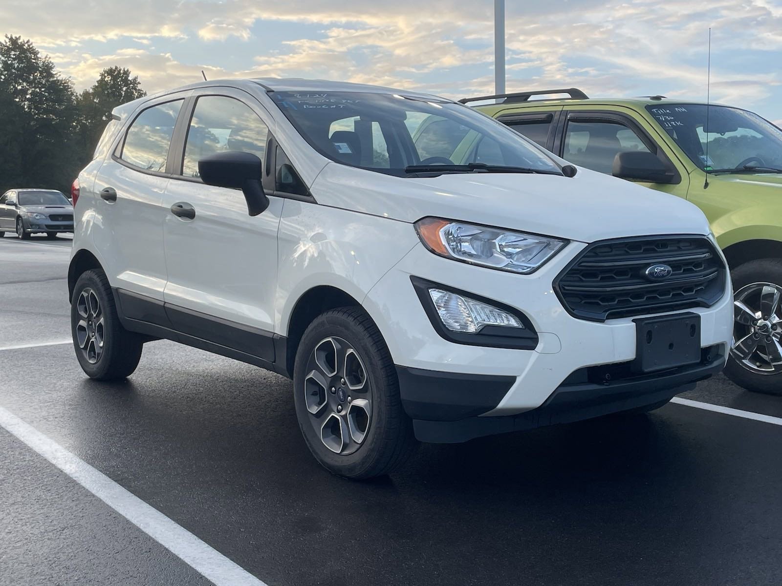 Used 2021 Ford EcoSport S with VIN MAJ6S3FL5MC418636 for sale in Muncy, PA