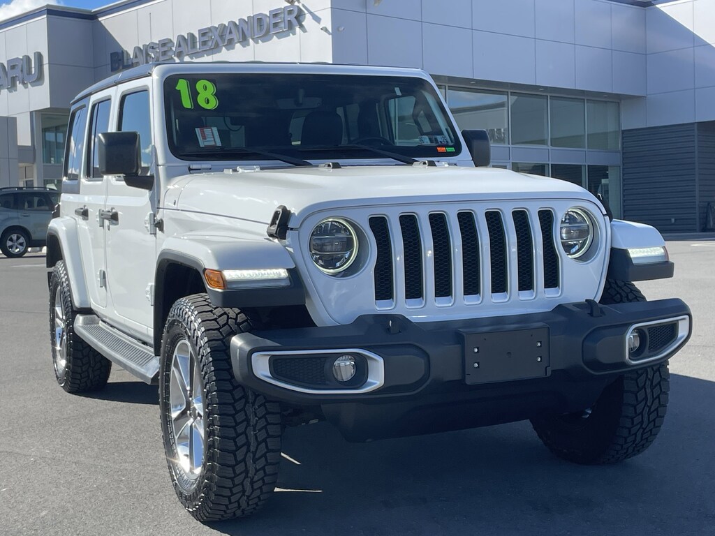 Used 2018 Jeep Wrangler Unlimited Unlimited Sahara 4x4 SUV