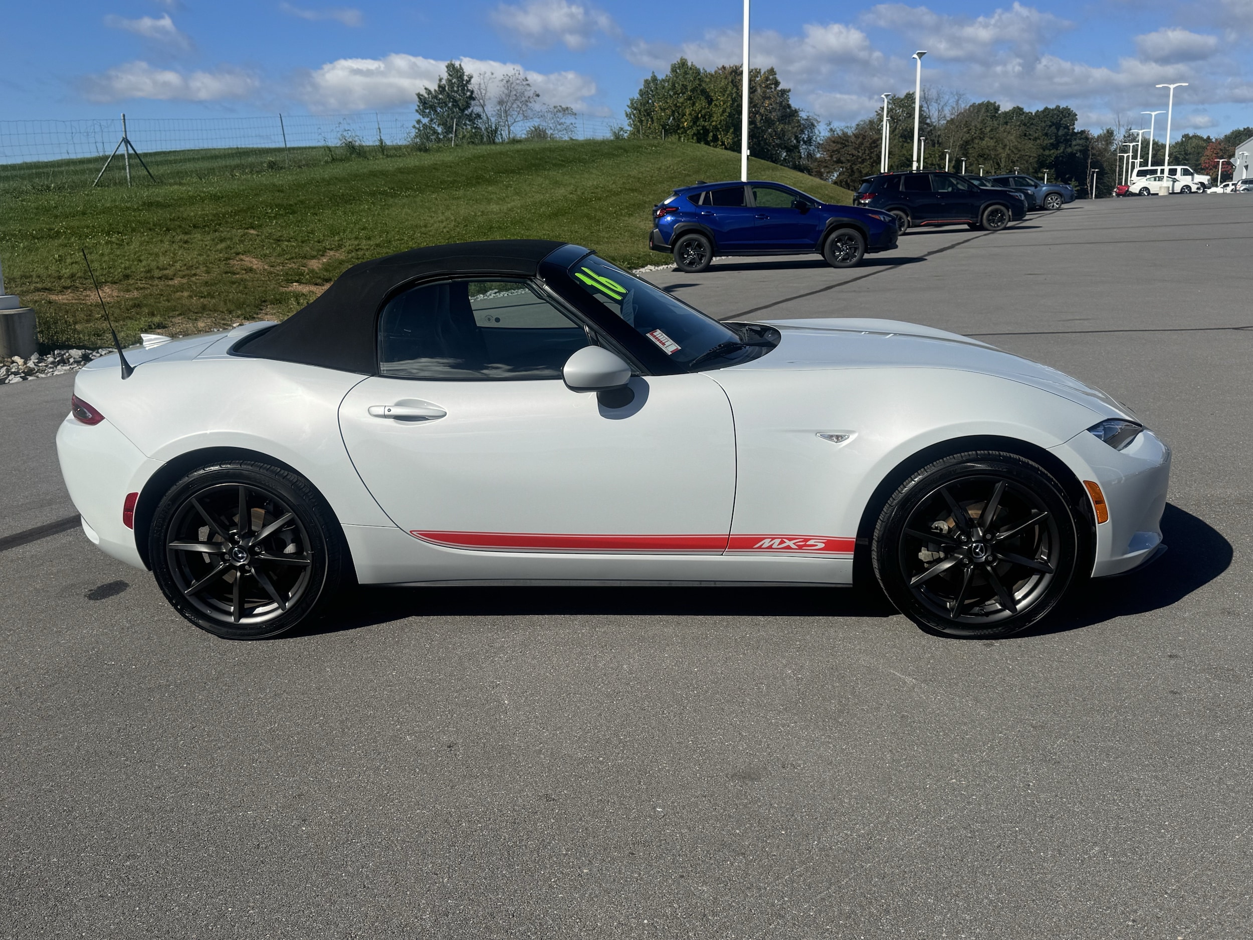 Used 2016 Mazda MX-5 Miata Grand Touring with VIN JM1NDAD7XG0106621 for sale in Muncy, PA