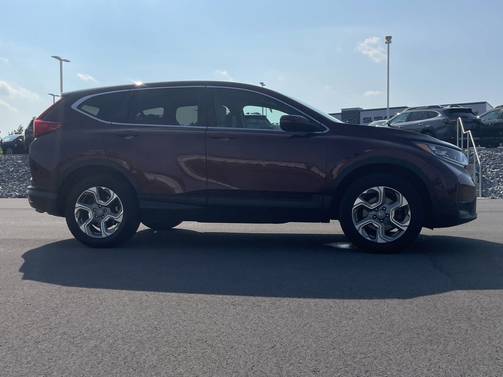 Used 2017 Honda CR-V EX-L with VIN 2HKRW2H84HH682570 for sale in Muncy, PA