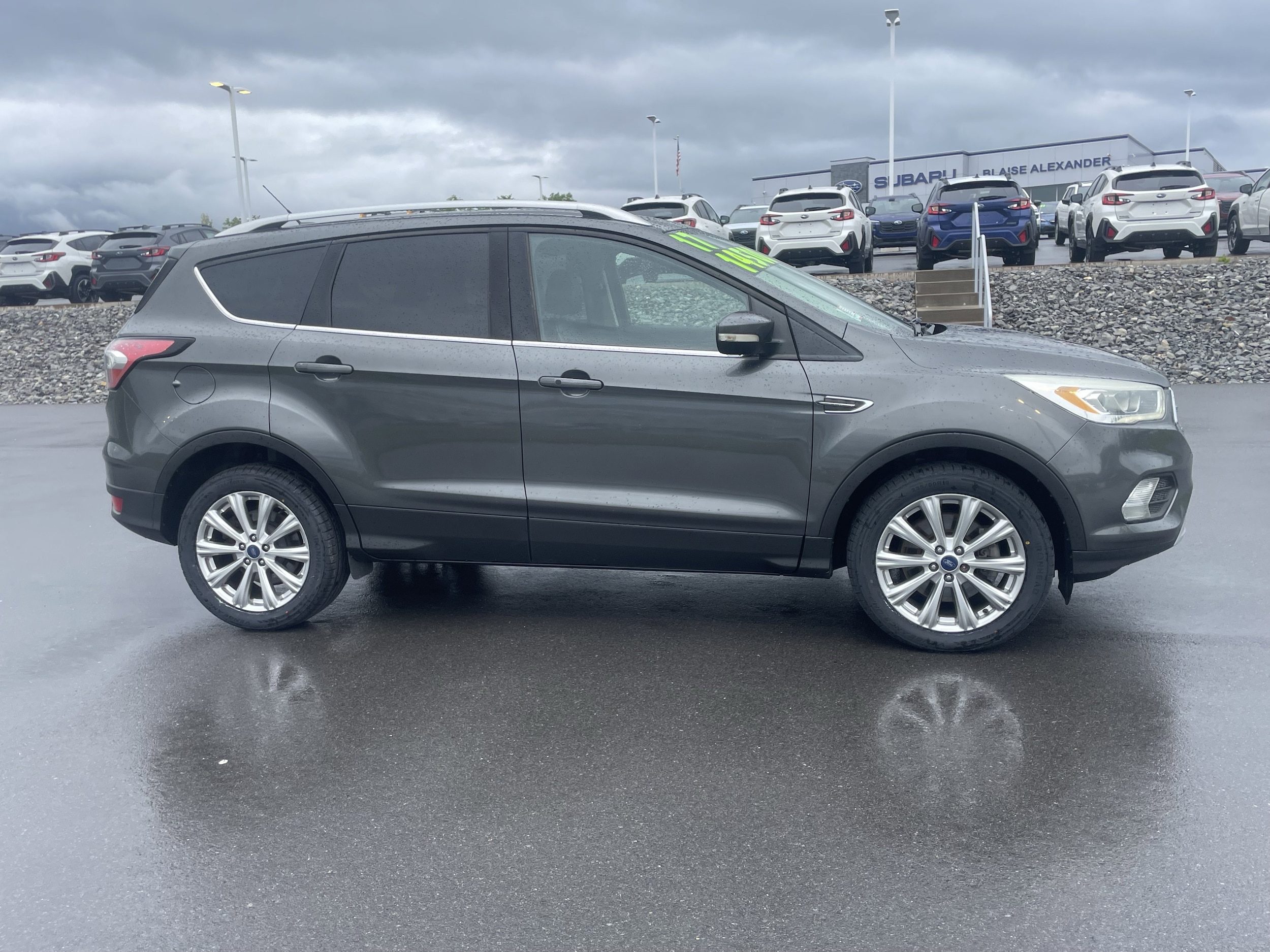 Used 2017 Ford Escape Titanium with VIN 1FMCU9J91HUC30861 for sale in Muncy, PA