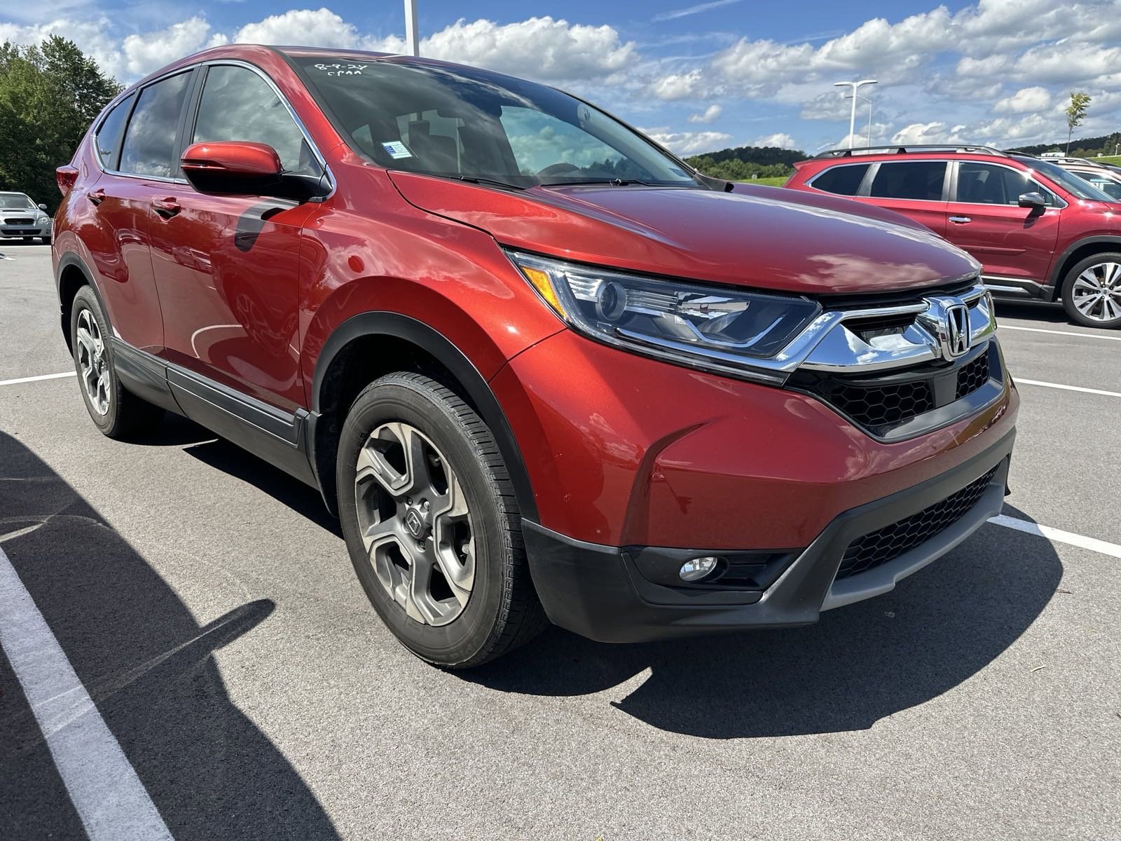 Used 2019 Honda CR-V EX with VIN 2HKRW2H53KH606898 for sale in Muncy, PA