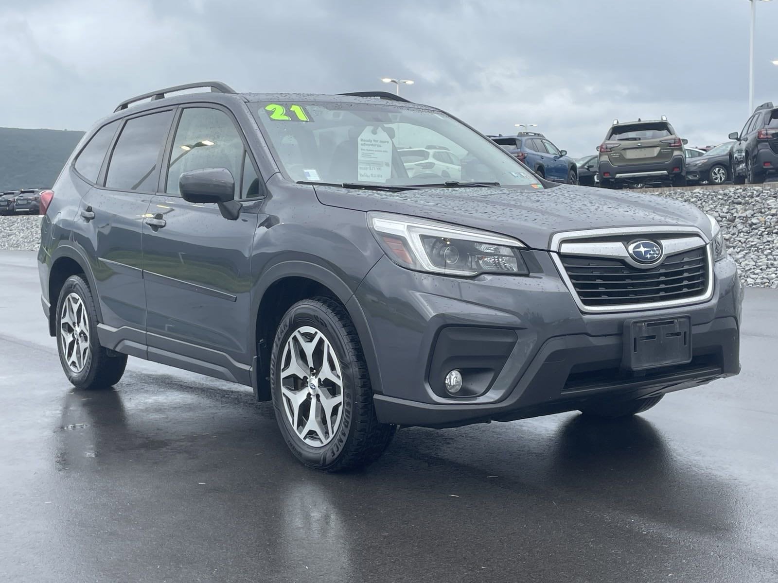 Certified 2021 Subaru Forester Premium with VIN JF2SKAFCXMH401672 for sale in Muncy, PA