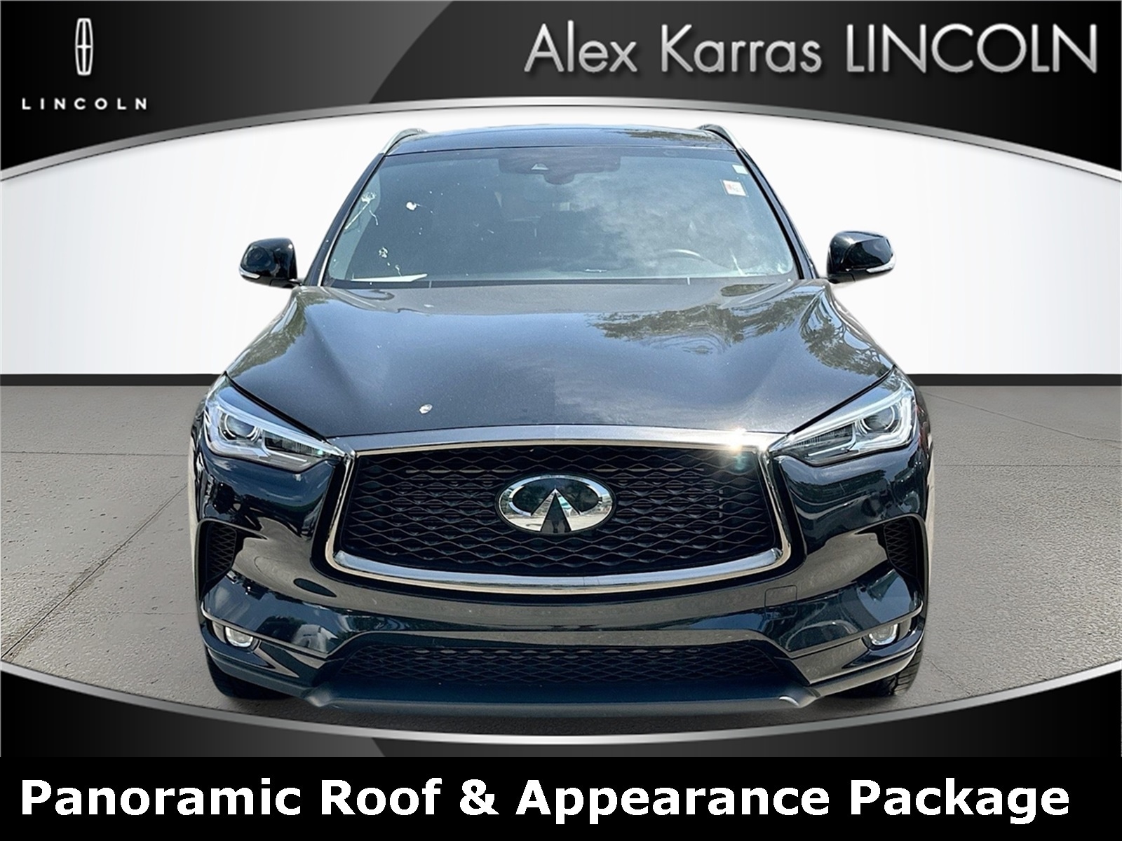 Used 2021 INFINITI QX50 Luxe with VIN 3PCAJ5BA4MF121559 for sale in Bradenton, FL