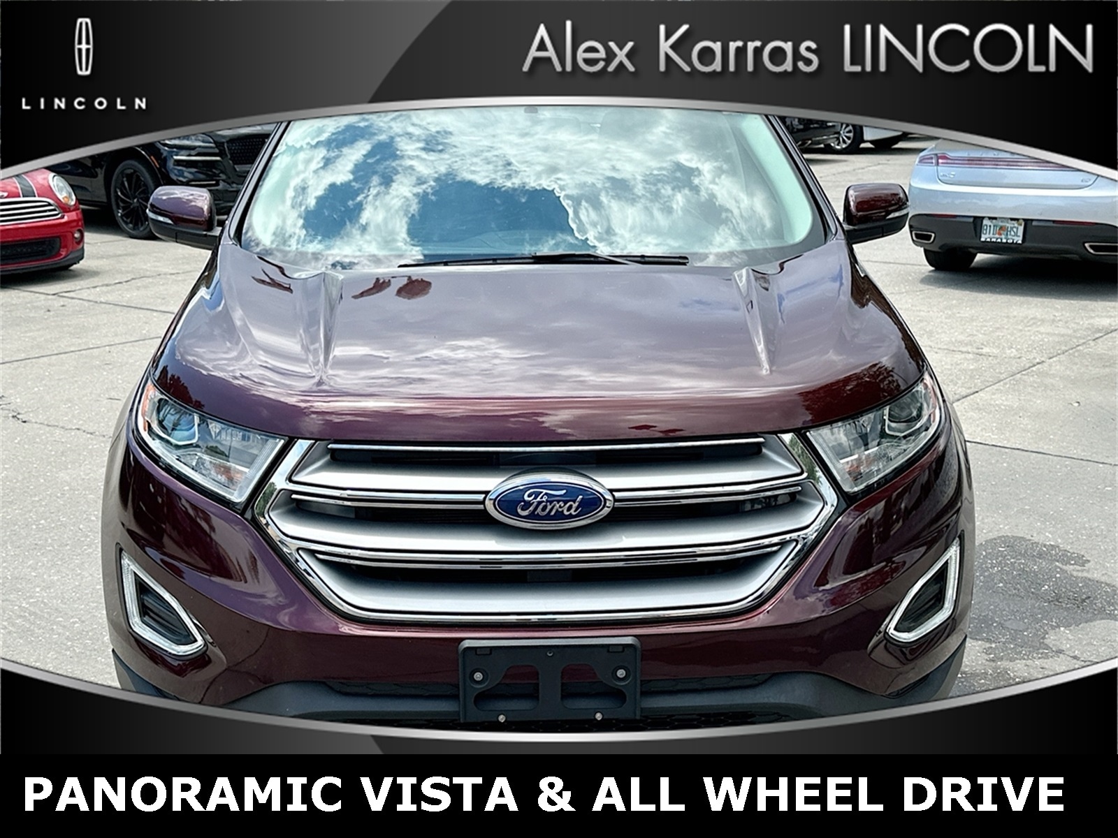 Used 2017 Ford Edge SEL with VIN 2FMPK4J91HBC42427 for sale in Bradenton, FL