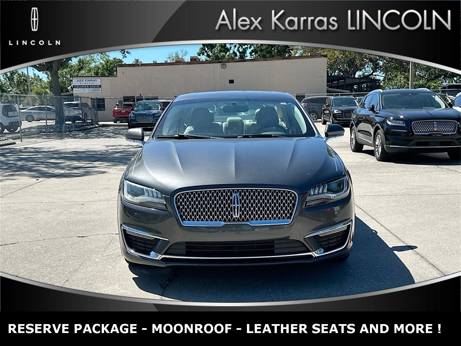 Used 2017 Lincoln MKZ Reserve with VIN 3LN6L5E94HR613221 for sale in Bradenton, FL