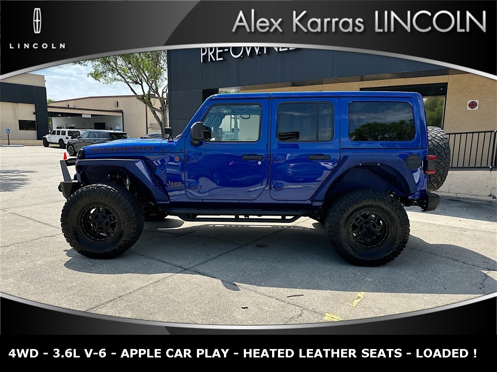 Used 2019 Jeep Wrangler Unlimited Rubicon with VIN 1C4HJXFG9KW609603 for sale in Bradenton, FL