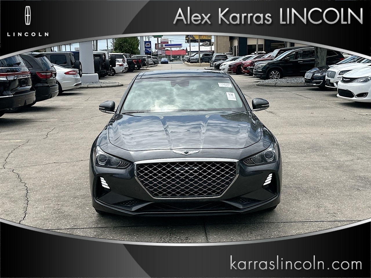 Used 2019 GENESIS G70 Sport with VIN KMTG24LA1KU016211 for sale in Bradenton, FL