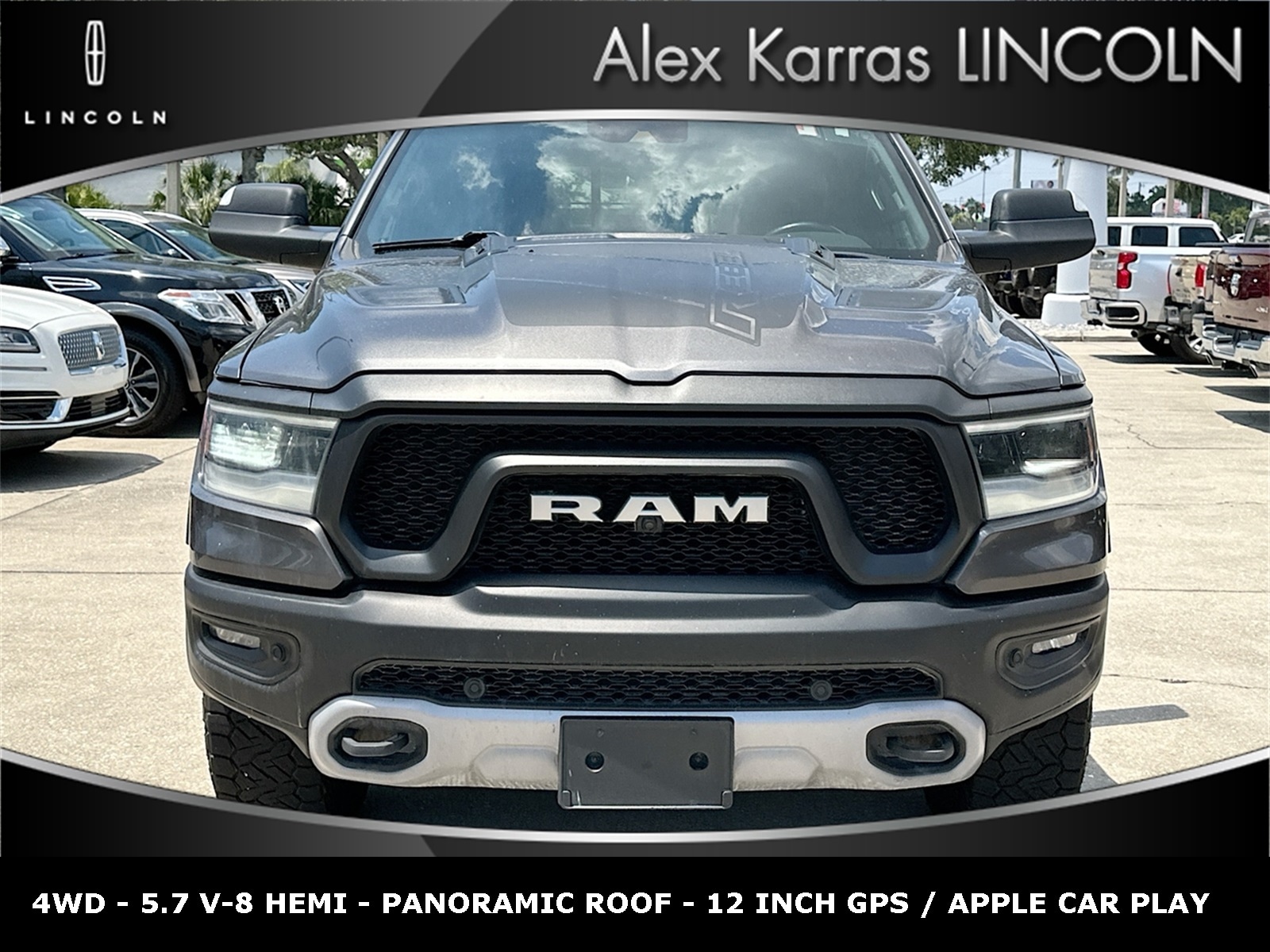 Used 2021 RAM Ram 1500 Rebel with VIN 1C6SRFLT5MN523974 for sale in Bradenton, FL