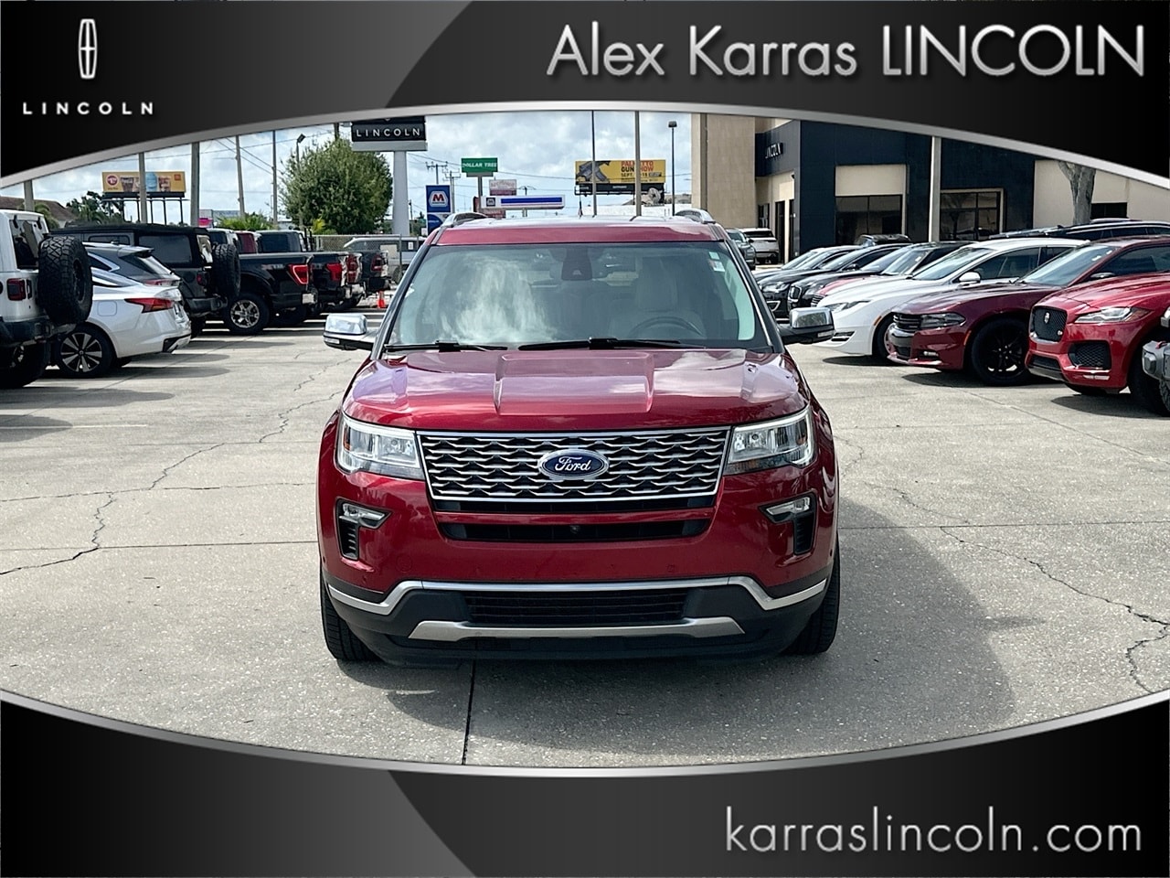 Used 2019 Ford Explorer Platinum with VIN 1FM5K8HT4KGA87792 for sale in Bradenton, FL