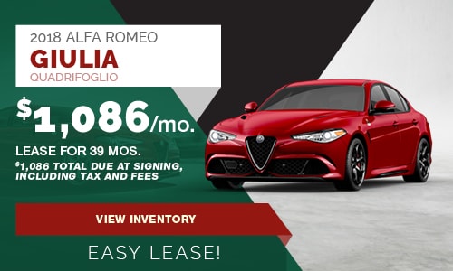 Alfa Romeo Lease Specials in Fort Worth, TX
