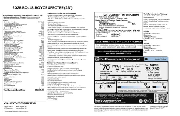 2025 Rolls-Royce Spectre Base - Photo 35