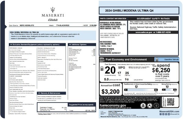 2024 Maserati Ghibli Modena Ultima - Photo 35