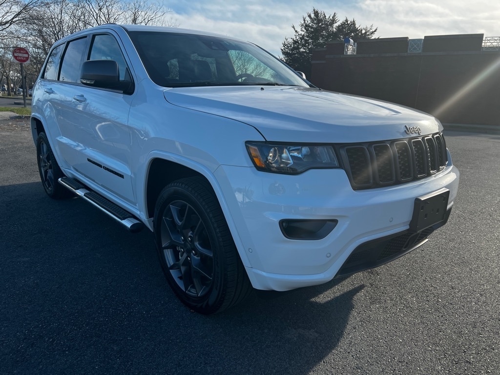 Used 2021 Jeep Grand Cherokee 80th Edition with VIN 1C4RJFBG2MC689917 for sale in Larchmont, NY