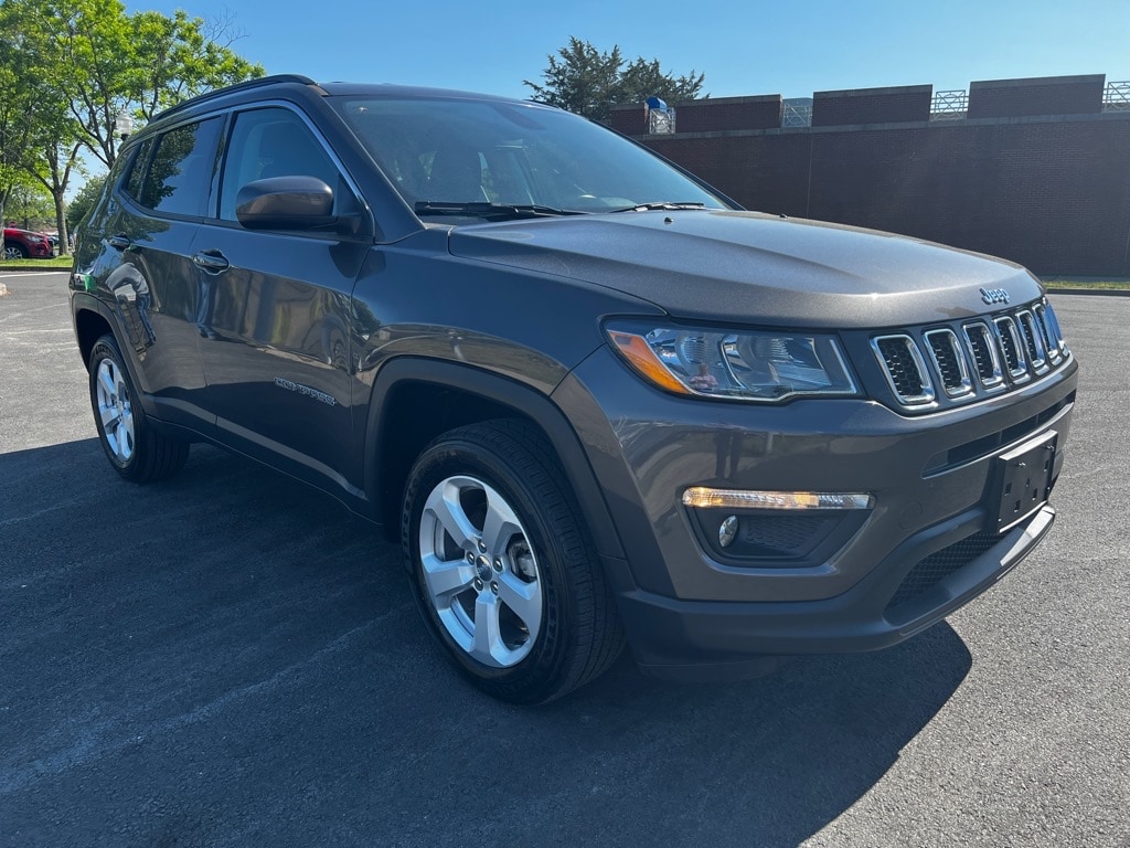 Used 2020 Jeep Compass Latitude with VIN 3C4NJDBB7LT164555 for sale in Larchmont, NY