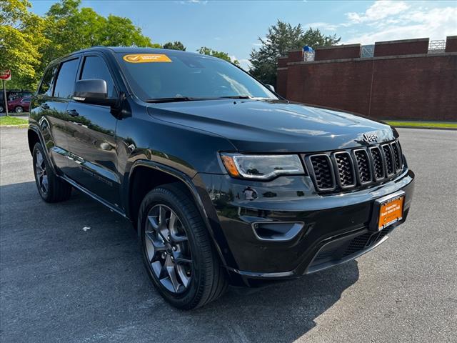 Used 2021 Jeep Grand Cherokee 80th Edition with VIN 1C4RJFBG9MC790078 for sale in Larchmont, NY