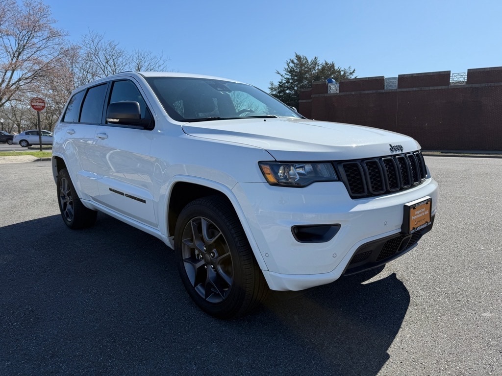 Used 2021 Jeep Grand Cherokee 80th Edition with VIN 1C4RJFBG0MC770060 for sale in Larchmont, NY