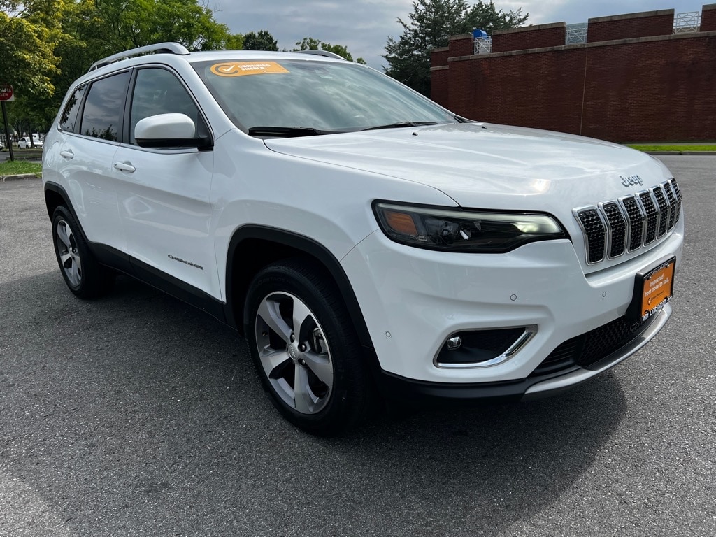 Used 2021 Jeep Cherokee Limited with VIN 1C4PJMDX9MD213165 for sale in Larchmont, NY