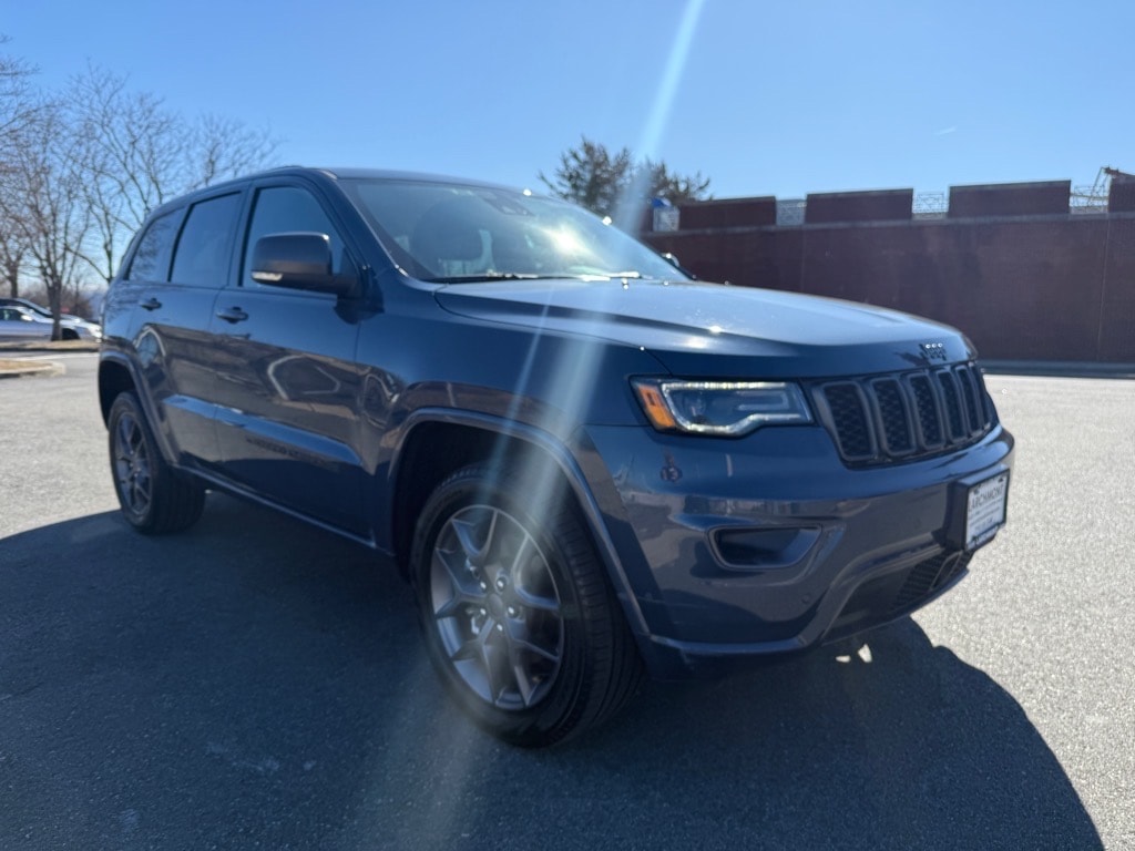 Used 2021 Jeep Grand Cherokee 80th Edition with VIN 1C4RJFBG7MC877977 for sale in Larchmont, NY