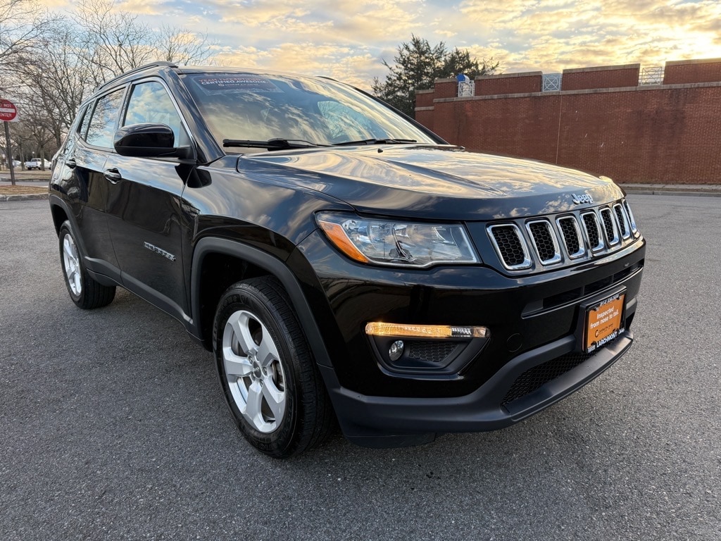 Used 2021 Jeep Compass Latitude with VIN 3C4NJDBB4MT546706 for sale in Larchmont, NY