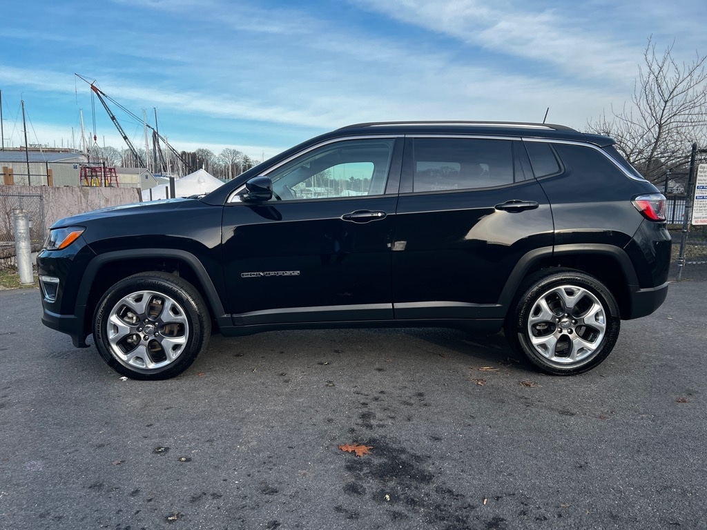 Used 2020 Jeep Compass Limited with VIN 3C4NJDCB7LT245537 for sale in Larchmont, NY