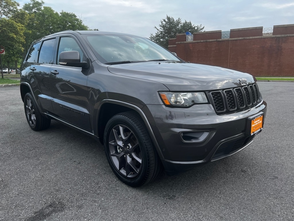 Used 2021 Jeep Grand Cherokee 80th Edition with VIN 1C4RJFBG8MC655528 for sale in Larchmont, NY