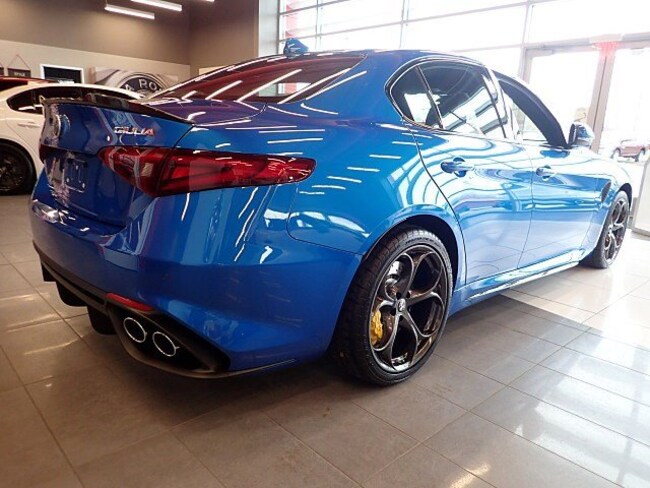 Misano Blue 2018 Alfa Romeo Giulia Quadrifoglio Rwd For