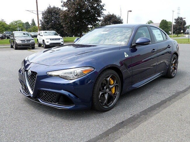 Montecarlo Blue 2017 Alfa Romeo Giulia Quadrifoglio Rwd