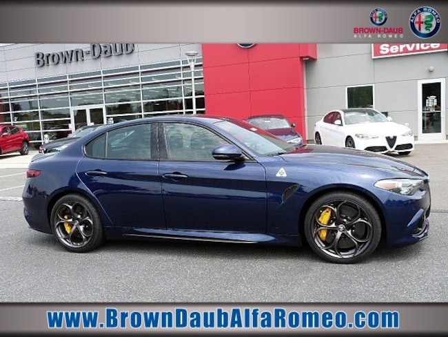 Montecarlo Blue 2017 Alfa Romeo Giulia Quadrifoglio Rwd