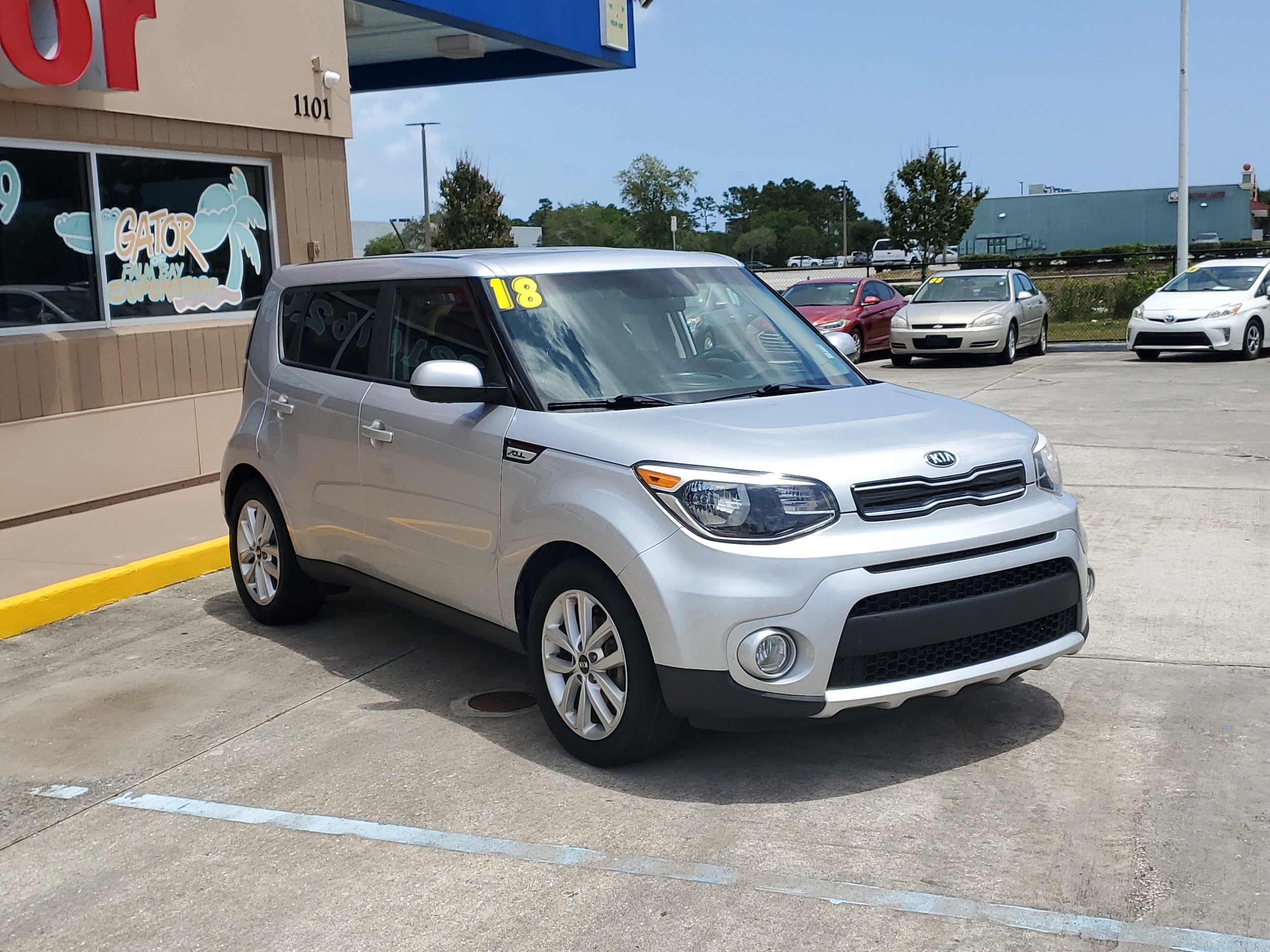 Used 2018 Kia Soul + with VIN KNDJP3A59J7540970 for sale in Melbourne, FL