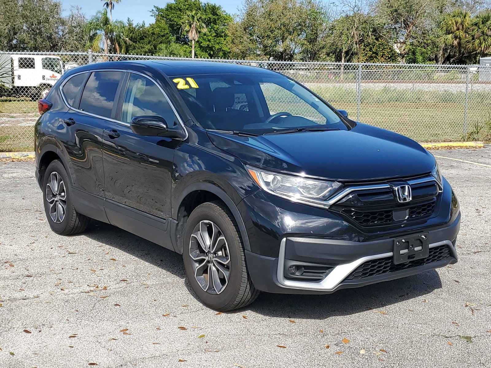 Used 2021 Honda CR-V EX with VIN 2HKRW2H53MH638348 for sale in Melbourne, FL