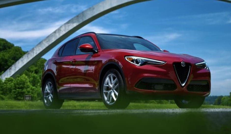 2019 Alfa Romeo Stelvio Front Red Exterior 2019 Alfa Romeo Stelvio Front Red Exterior