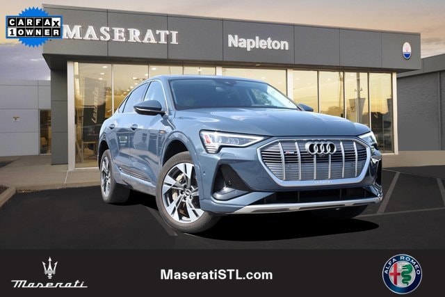 Used 2022 Audi e-tron Sportback Prestige with VIN WA13ABGE8NB003970 for sale in St. Peters, MO