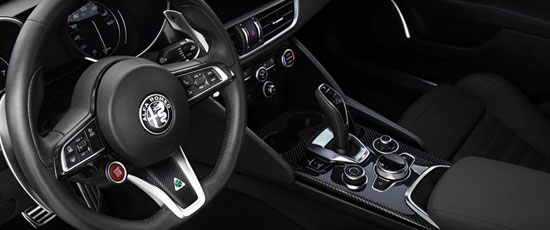 Alfa Romeo Giulia Quadrifolgio Interior Features