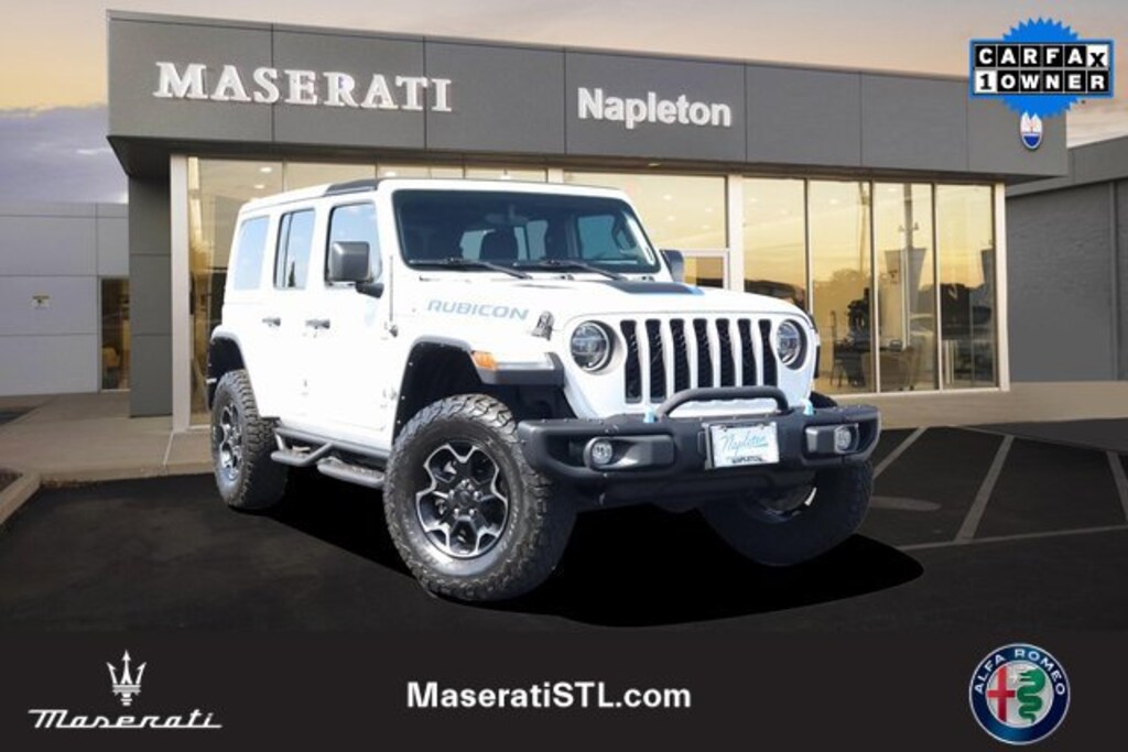 Used 2021 Jeep Wrangler 4xe Rubicon SUV