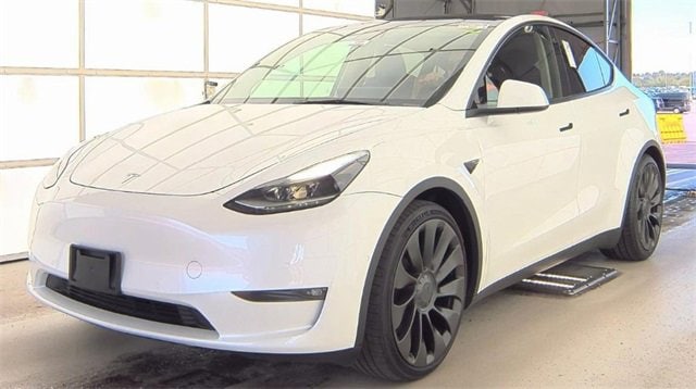 Used 2022 Tesla Model Y Performance with VIN 7SAYGDEF6NF541214 for sale in Saint Peters, MO