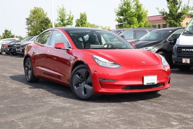 Used 2020 Tesla Model 3 Base with VIN 5YJ3E1EB4LF635856 for sale in St. Peters, MO