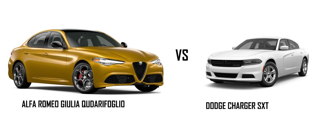 Alfa Romeo Giulia vs. Dodge Charger