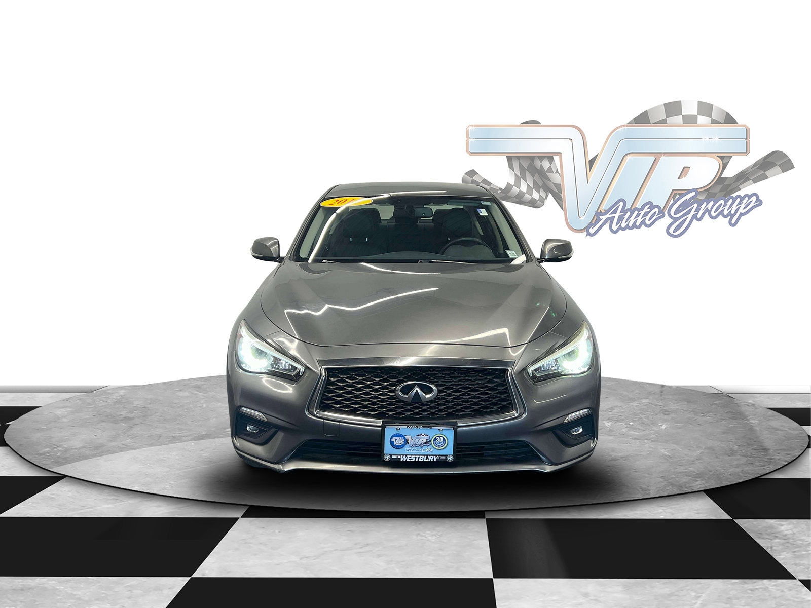 Used 2018 INFINITI Q50 PURE with VIN JN1CV7ARXJM280205 for sale in Westbury, NY