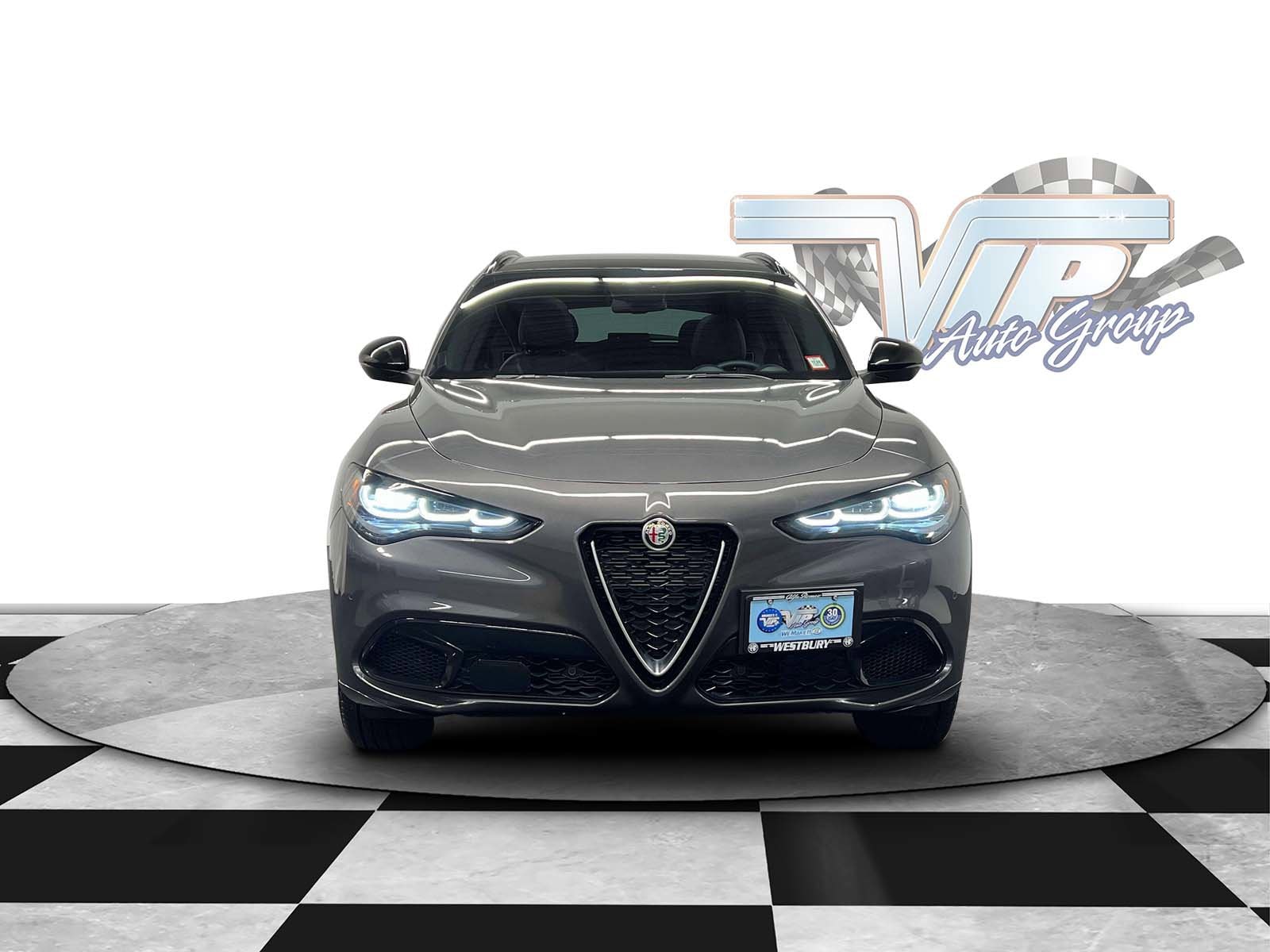 Used 2024 Alfa Romeo Stelvio Ti with VIN ZASPAKBN9R7D71475 for sale in Westbury, NY