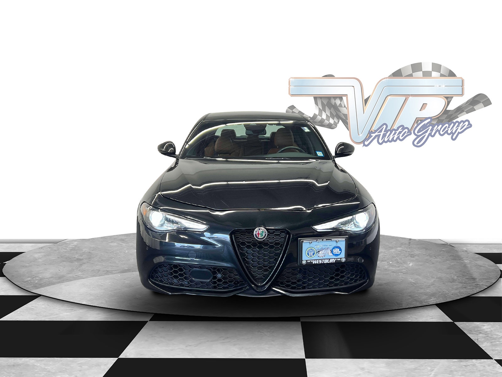 Used 2021 Alfa Romeo Giulia Ti Sport with VIN ZARFANBN1M7647958 for sale in Westbury, NY