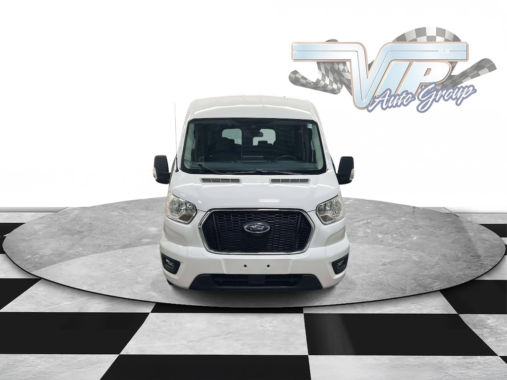 Used 2022 Ford Transit-350 Passenger Wagon Medium Roof Van